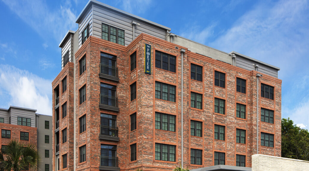 The Porter structural steel design multifamily apartments